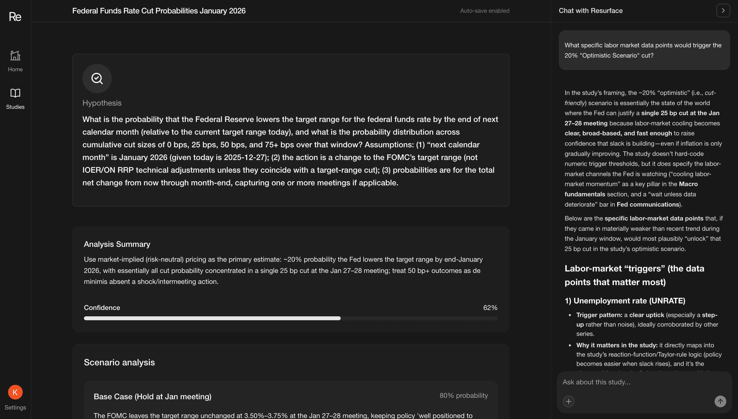 Resurface prediction engine preview